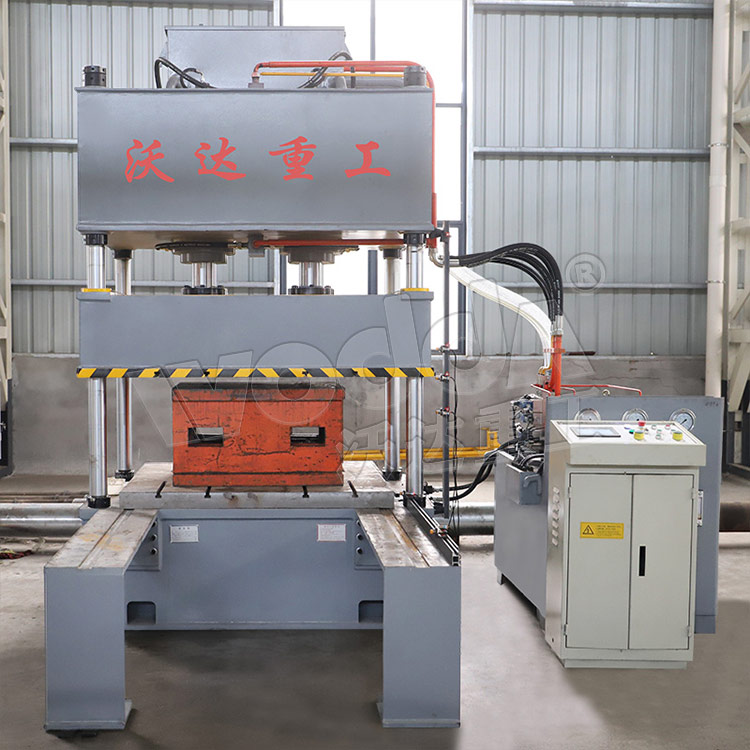 100噸四柱液壓機帶移動工作台