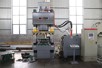 500噸礦用(yòng)錨杆托盤(pan)液壓機生(sheng)産線