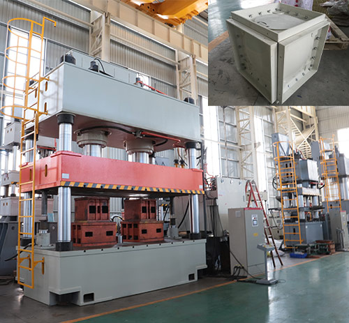 1000噸玻(bō)璃鋼水箱成型(xíng)液壓機